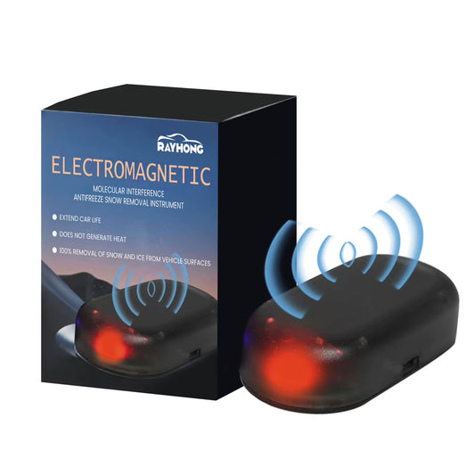 1Pcs Electromagnetic Car Snow and Ice Removal Device Anti-Freeze Technology Molecular Interference System for Vehicle Surfaces