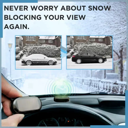 1Pcs Electromagnetic Car Snow and Ice Removal Device Anti-Freeze Technology Molecular Interference System for Vehicle Surfaces